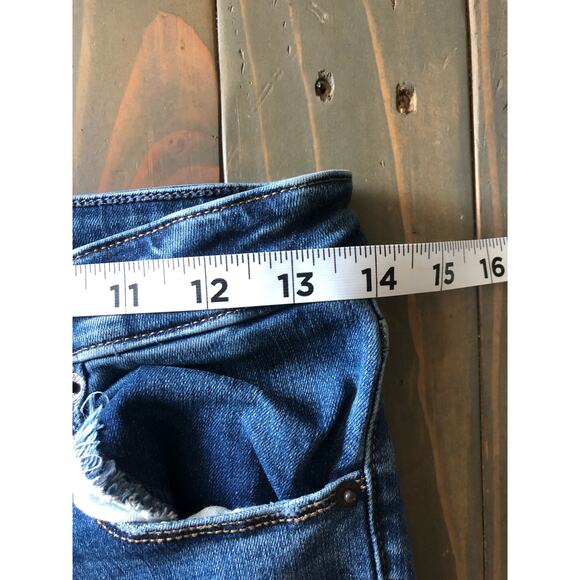 Abercrombie & Fitch Simone High Rise Super Skinny distressed size 28/6 - Picture 7 of 8